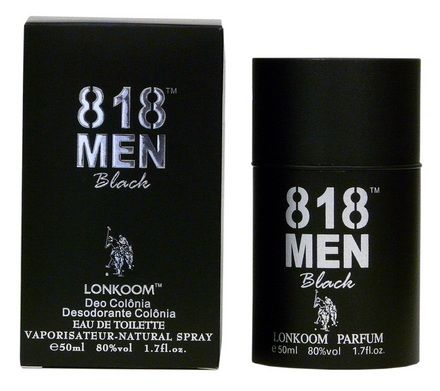 818 Men Black 50ml